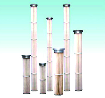 脈沖除塵皺褶式濾筒、高溫濾筒